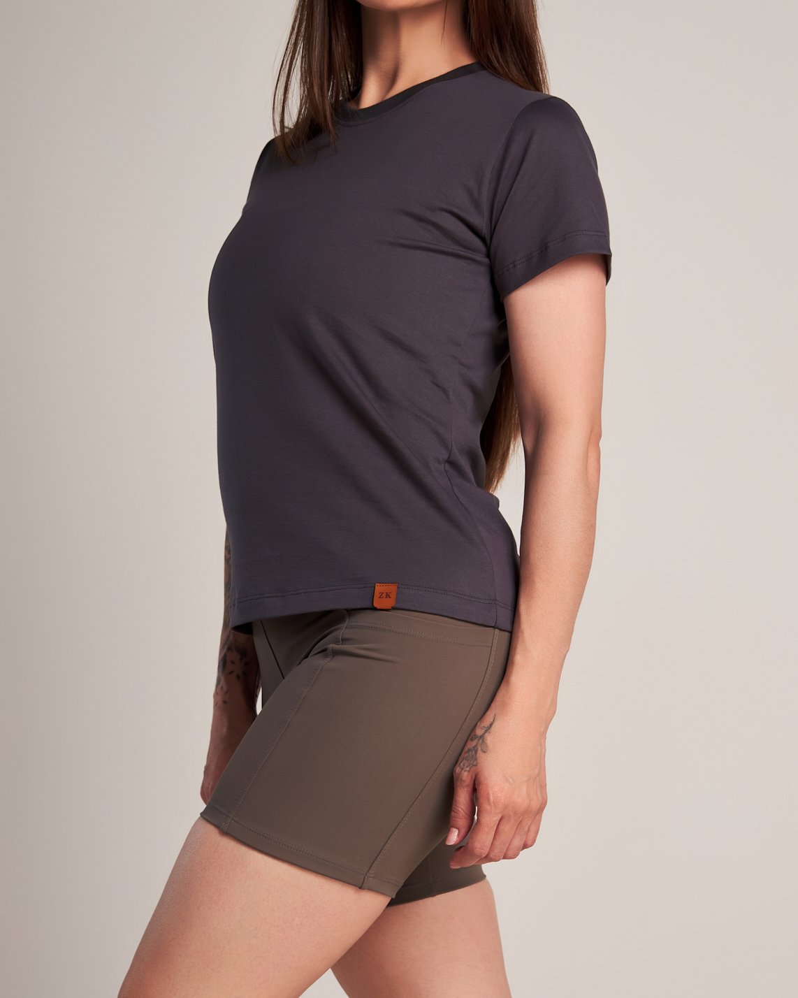 Camiseta Baby Look Feminina Pima Essential - Imagem 6
