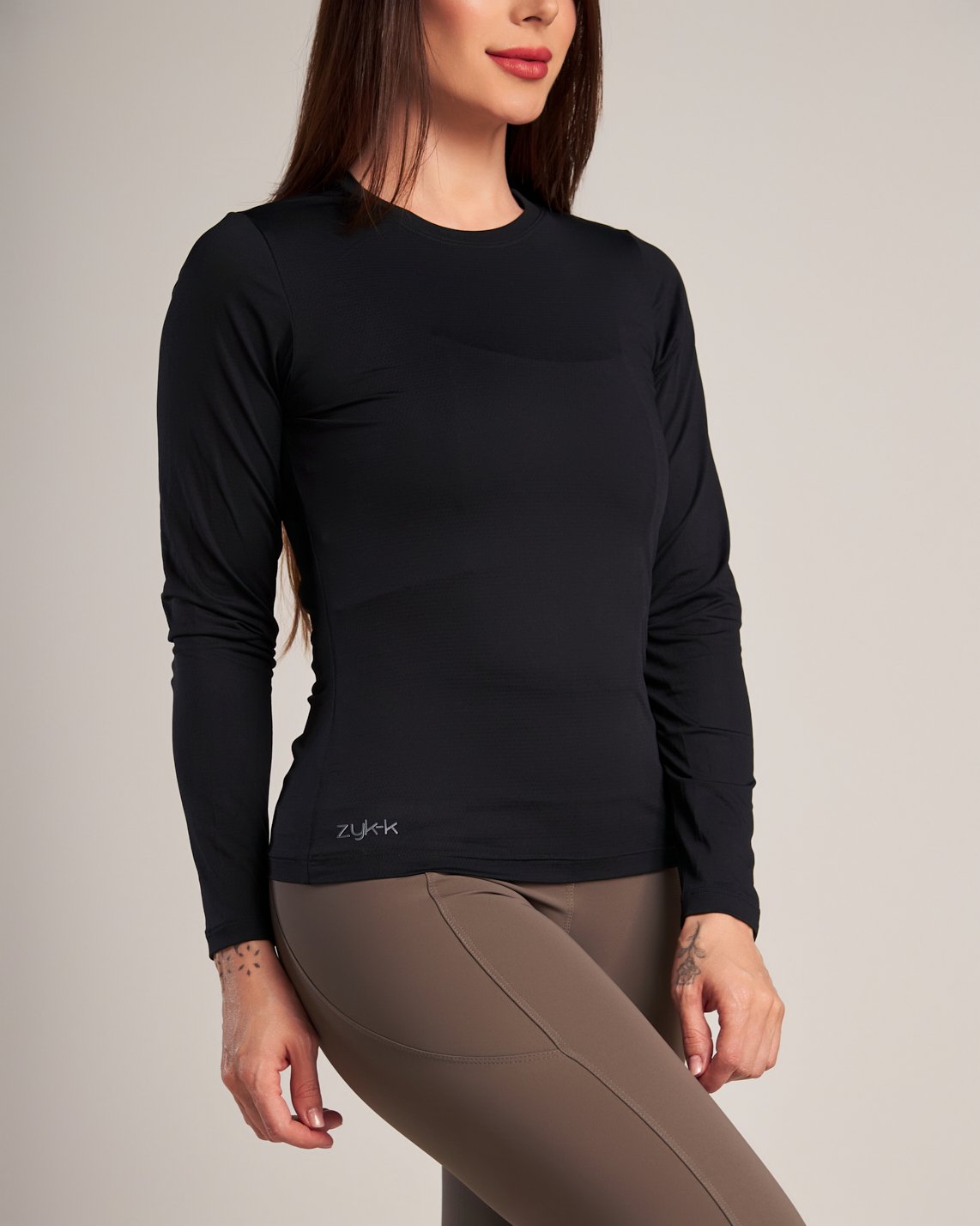 Camiseta Feminina Manga Longa Dry Essential