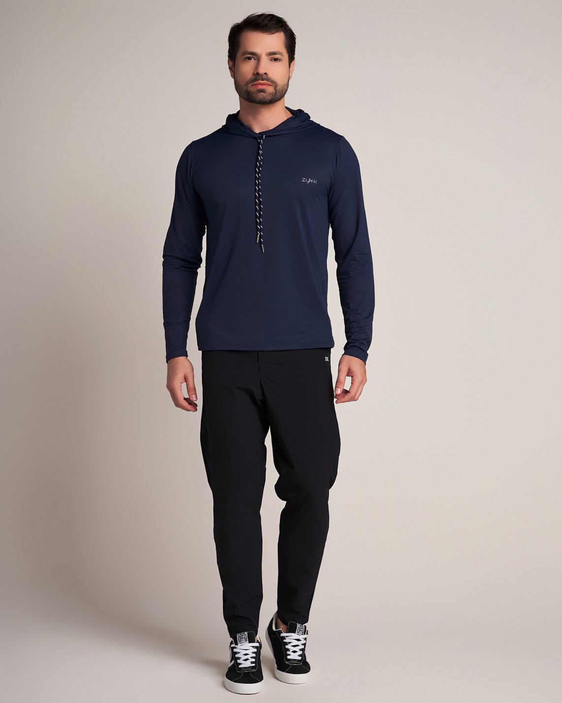 Camiseta Masculina Dry Active com Capuz - Imagem 2